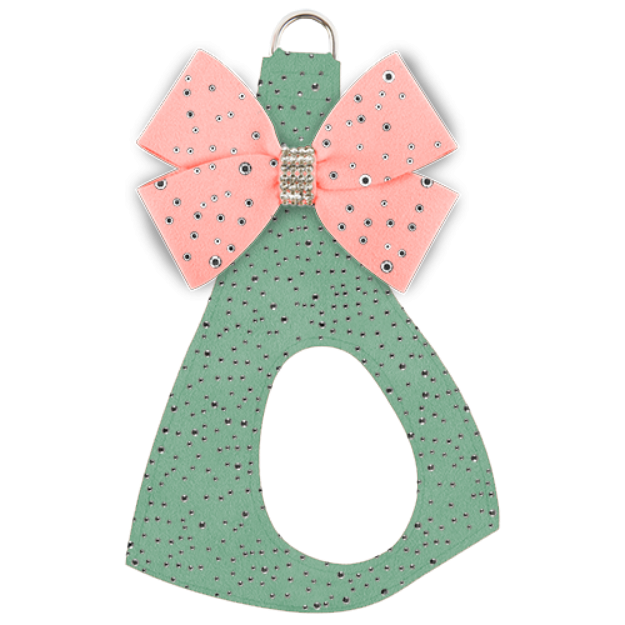 Silver Stardust Nouveau Bow Step In Harness