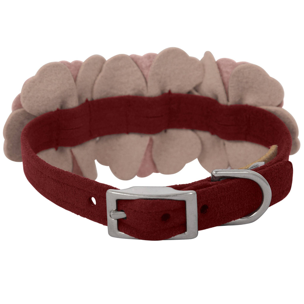 Rosewood Spice Flower 1/2" Collar