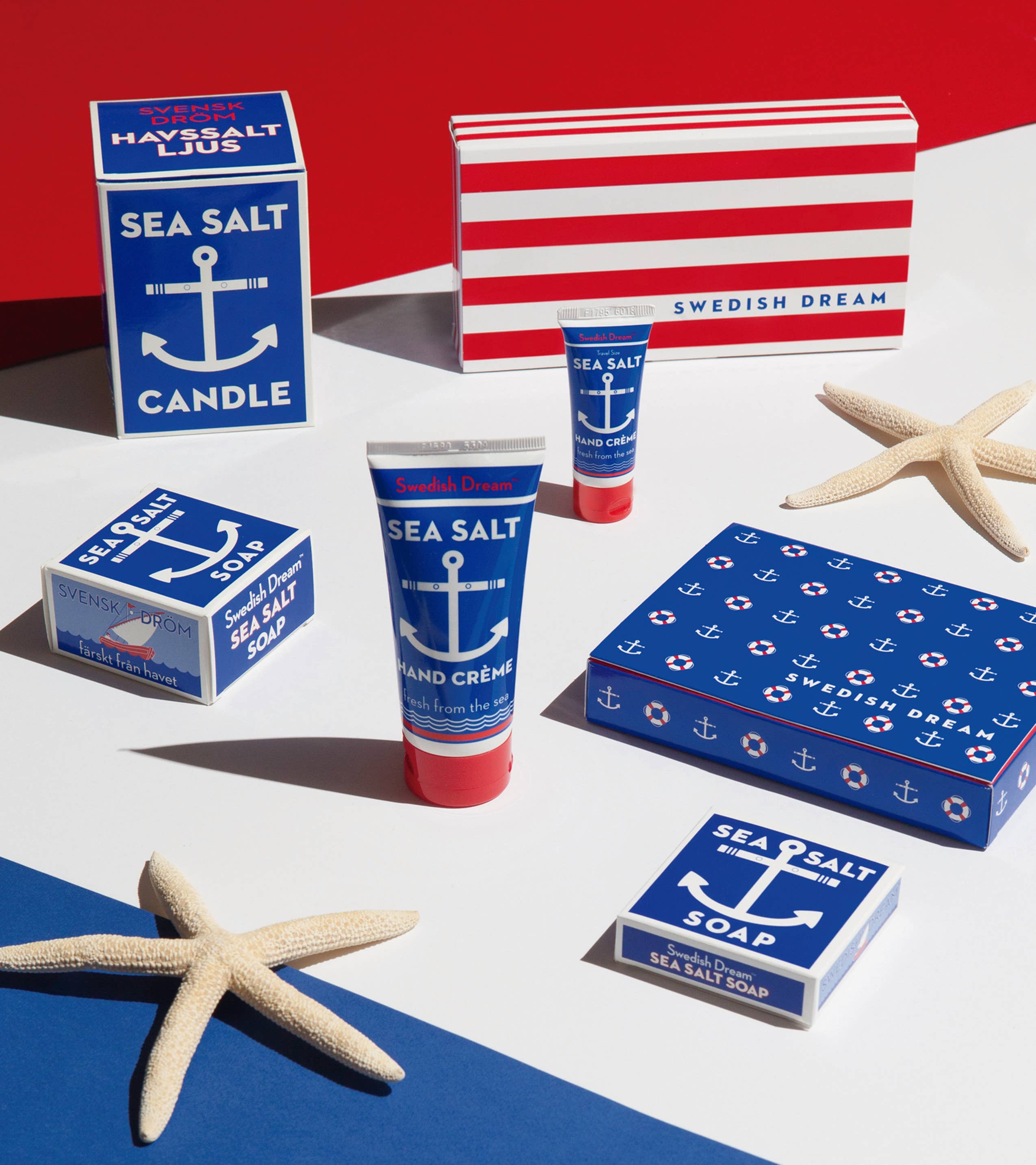 Swedish Dream Travel Size Sea Salt Hand Cream Displayer