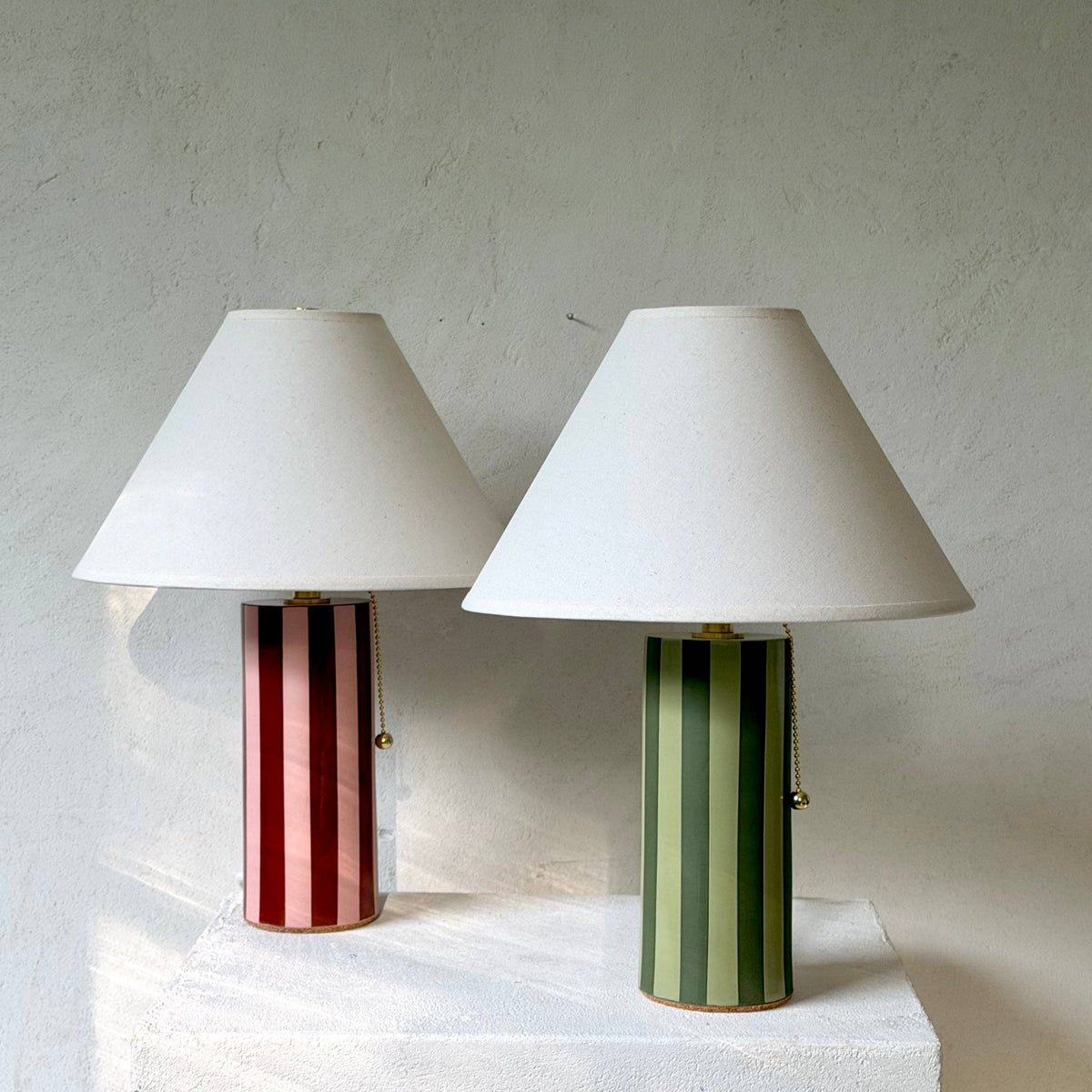 Colorstory Stripe Table Lamp