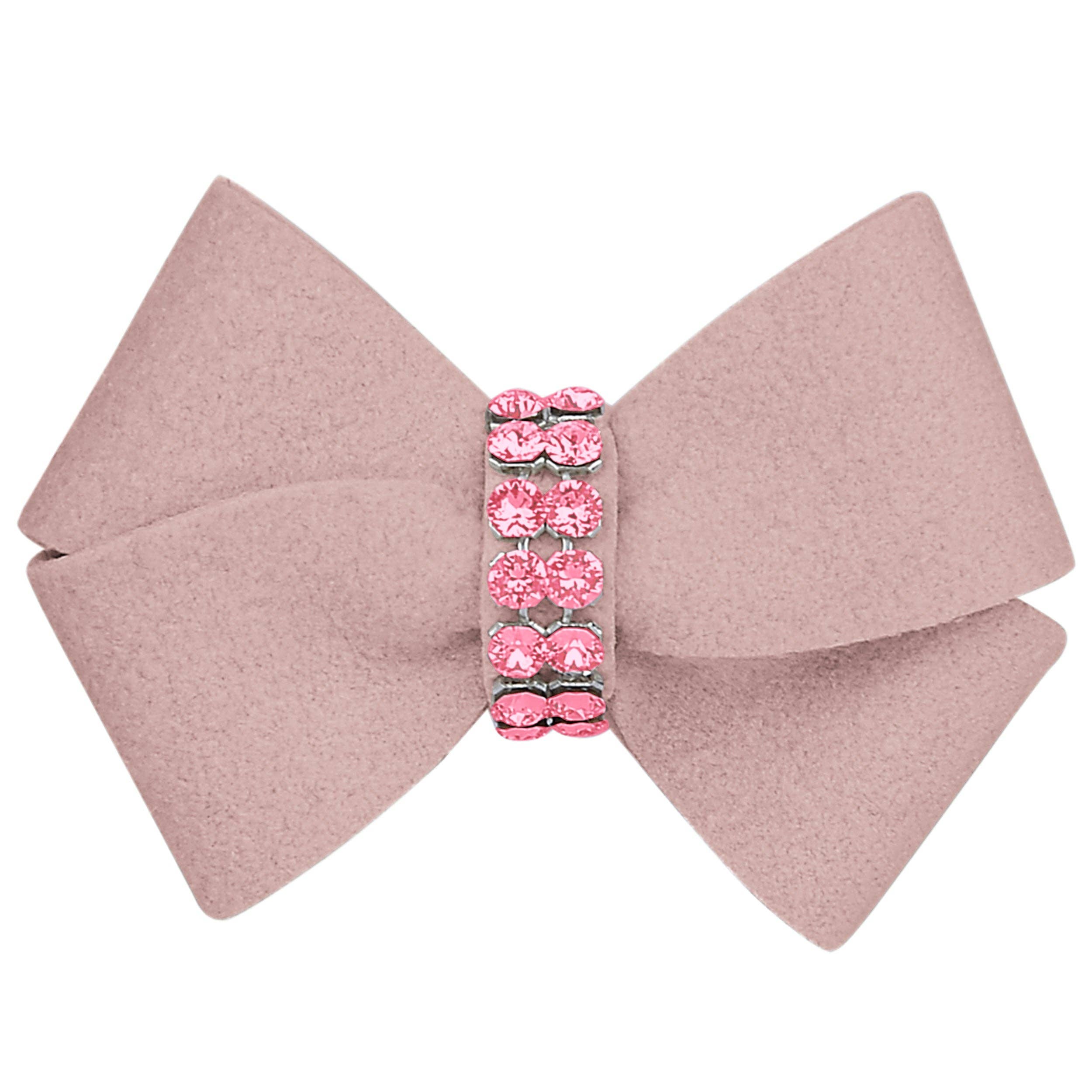 Rosewood Nouveau Bow with Pink Giltmore Hair Bow