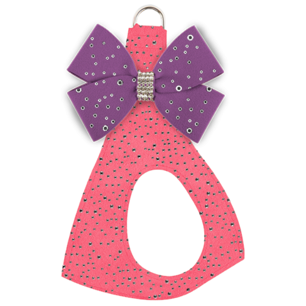 Silver Stardust Nouveau Bow Step In Harness