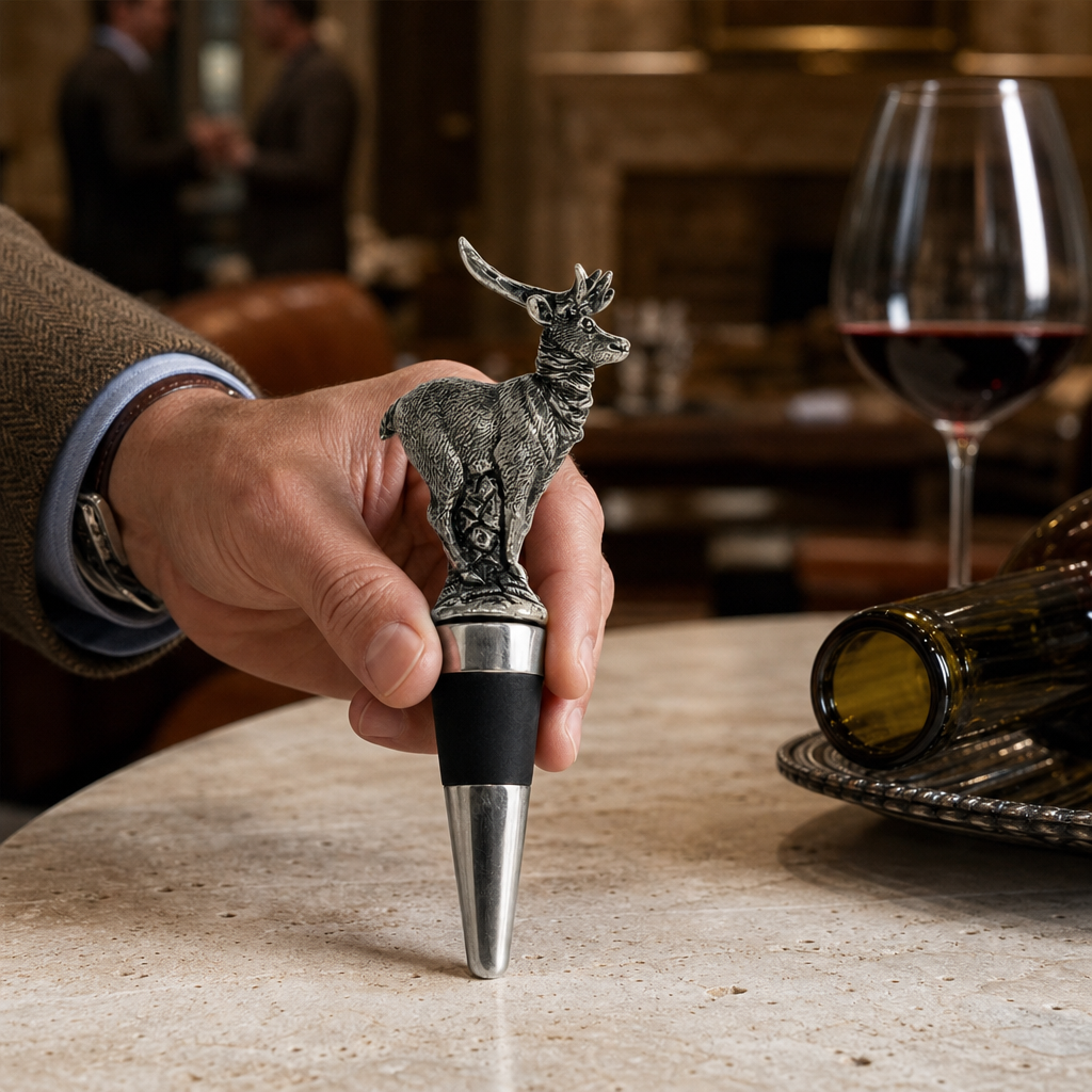 Elk Bottle Stopper