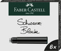 Fountain Pen Ink Cartridges, Box/6 Available in 2 Colors