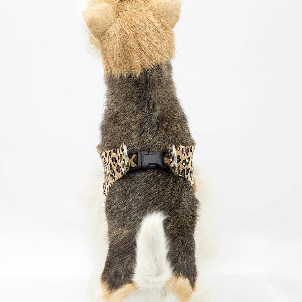 Silver Stardust Step In Harness- Jungle Prints
