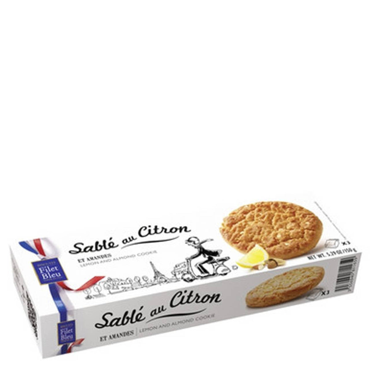 Filet Bleu Filet Bleu Lemon & Almond Cookies 5.29oz