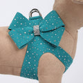 Silver Stardust Nouveau Bow Step In Harness