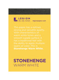 Stonehenge Warm White Mini Pad - Drawing & Sketching Paper