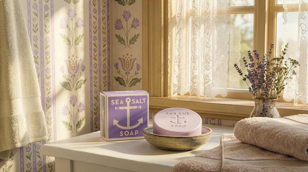 Sea Salt Lavender Bar Soap – Triple Milled Natural Lavender