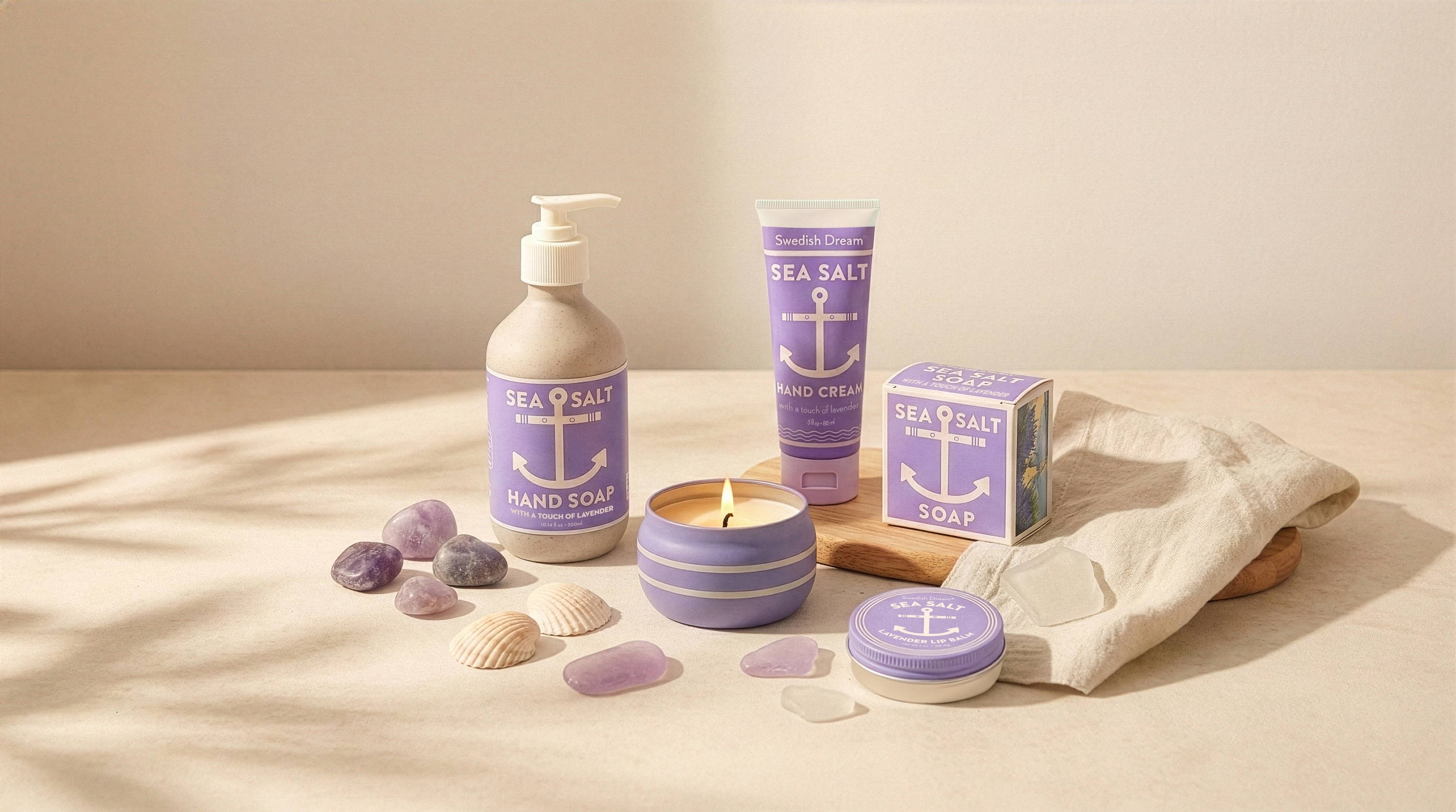 Sea Salt Lavender Bar Soap – Triple Milled Natural Lavender