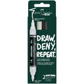 Multimark Acrylic Paint Markers - 2ct Black and White