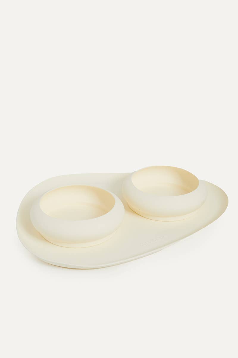 Bubble Bowls & Mat Set for Dogs