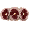 Rosewood Spice Flower 1/2" Collar