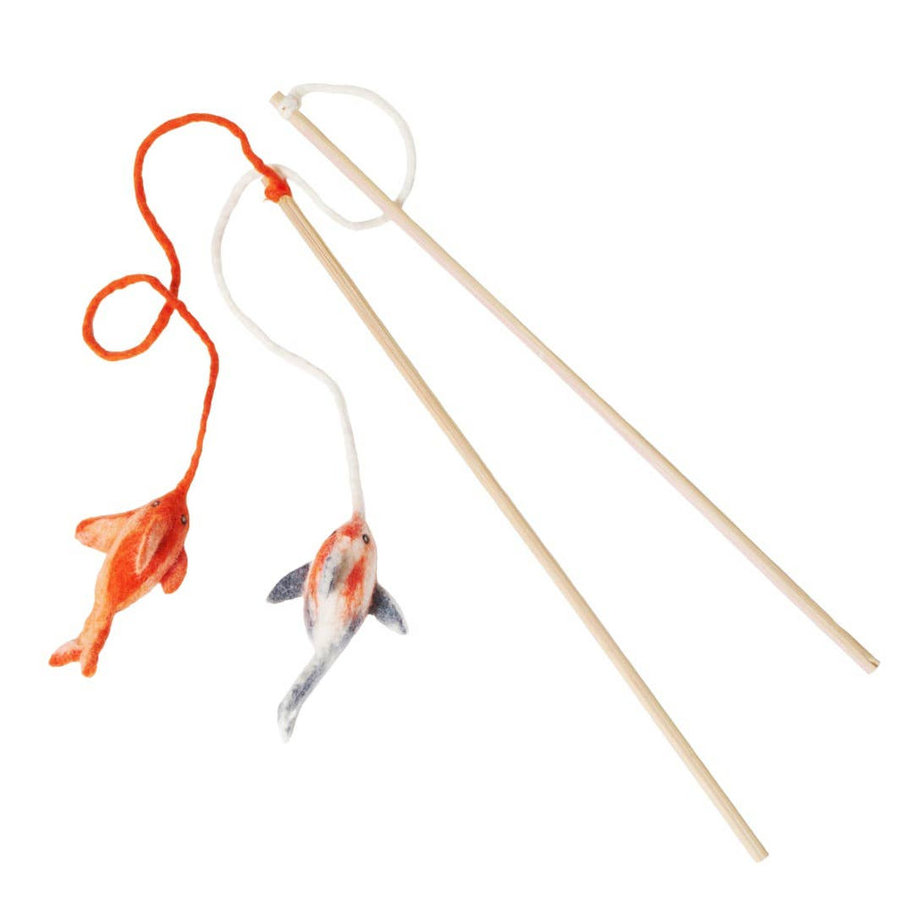 Teaser Cat Toy, Koi Fish