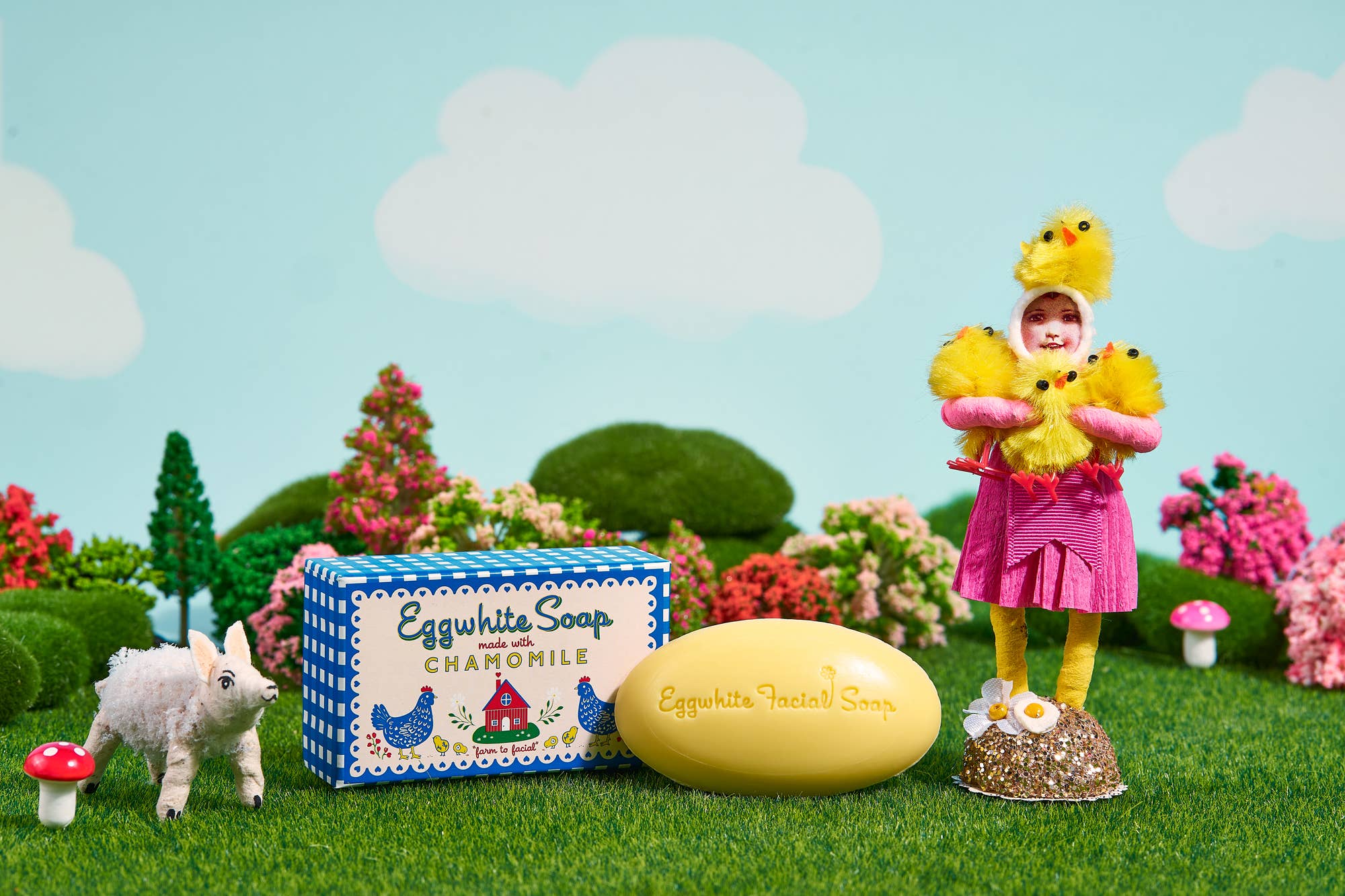 Eggwhite & Chamomile Facial Soap