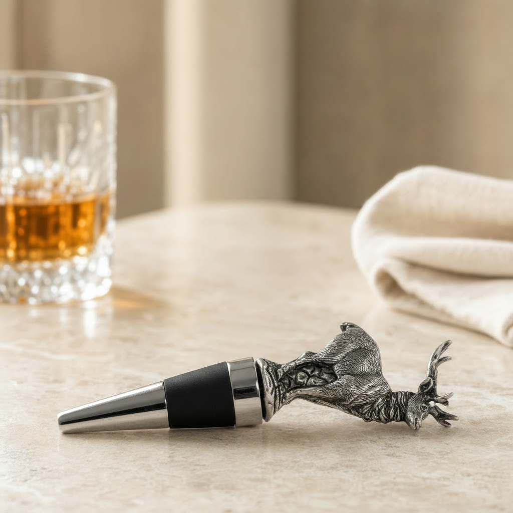 Elk Bottle Stopper
