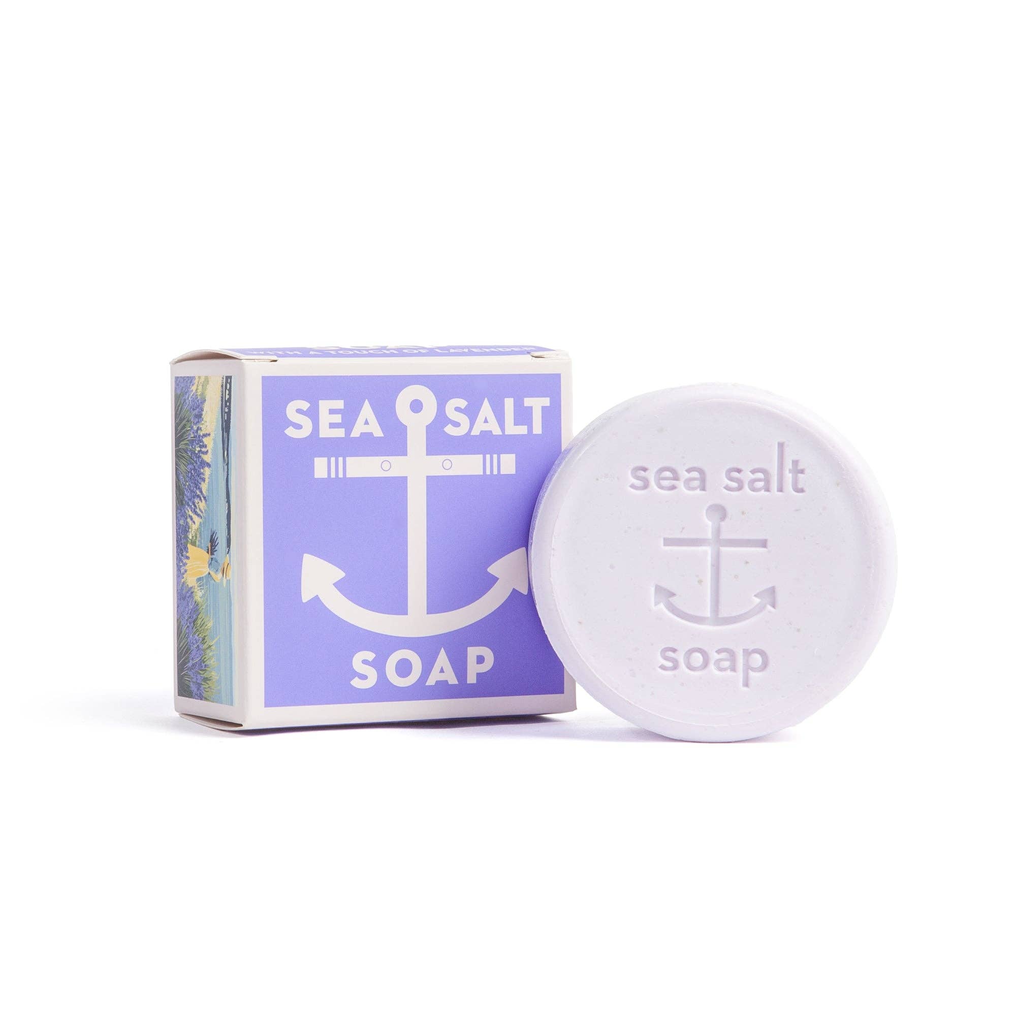 Sea Salt Lavender Bar Soap – Triple Milled Natural Lavender