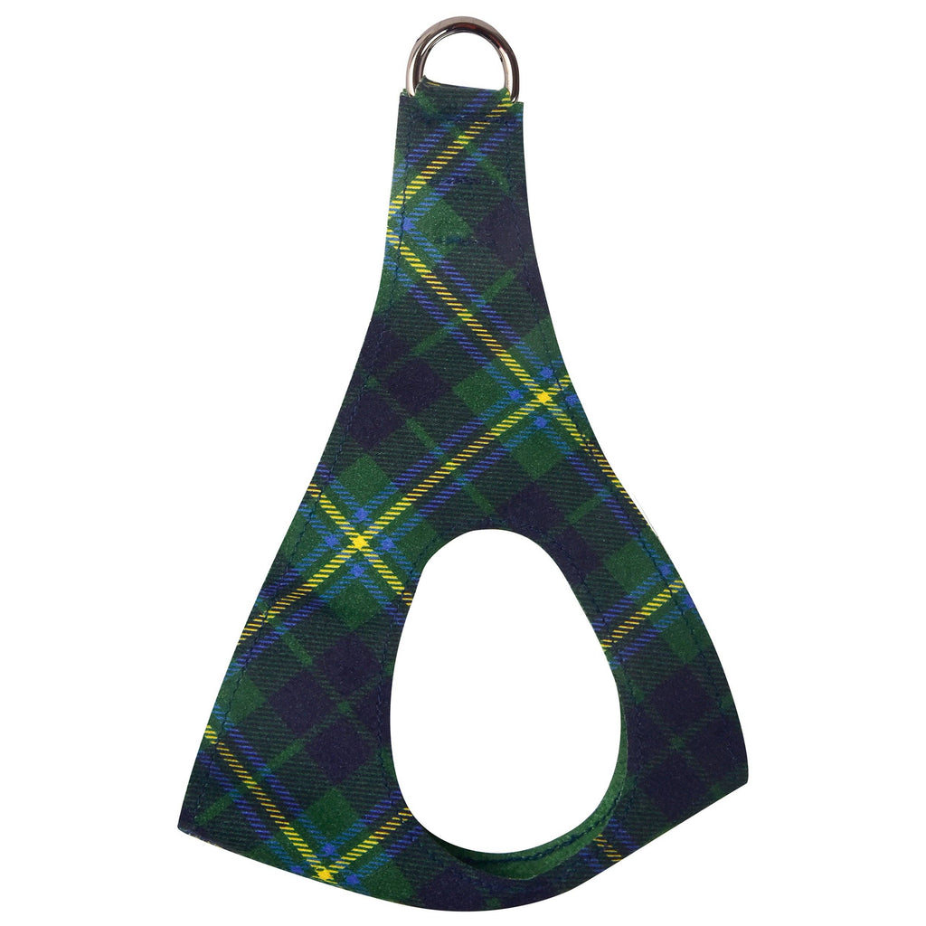 Plain Step In Harness-Forest Plaid