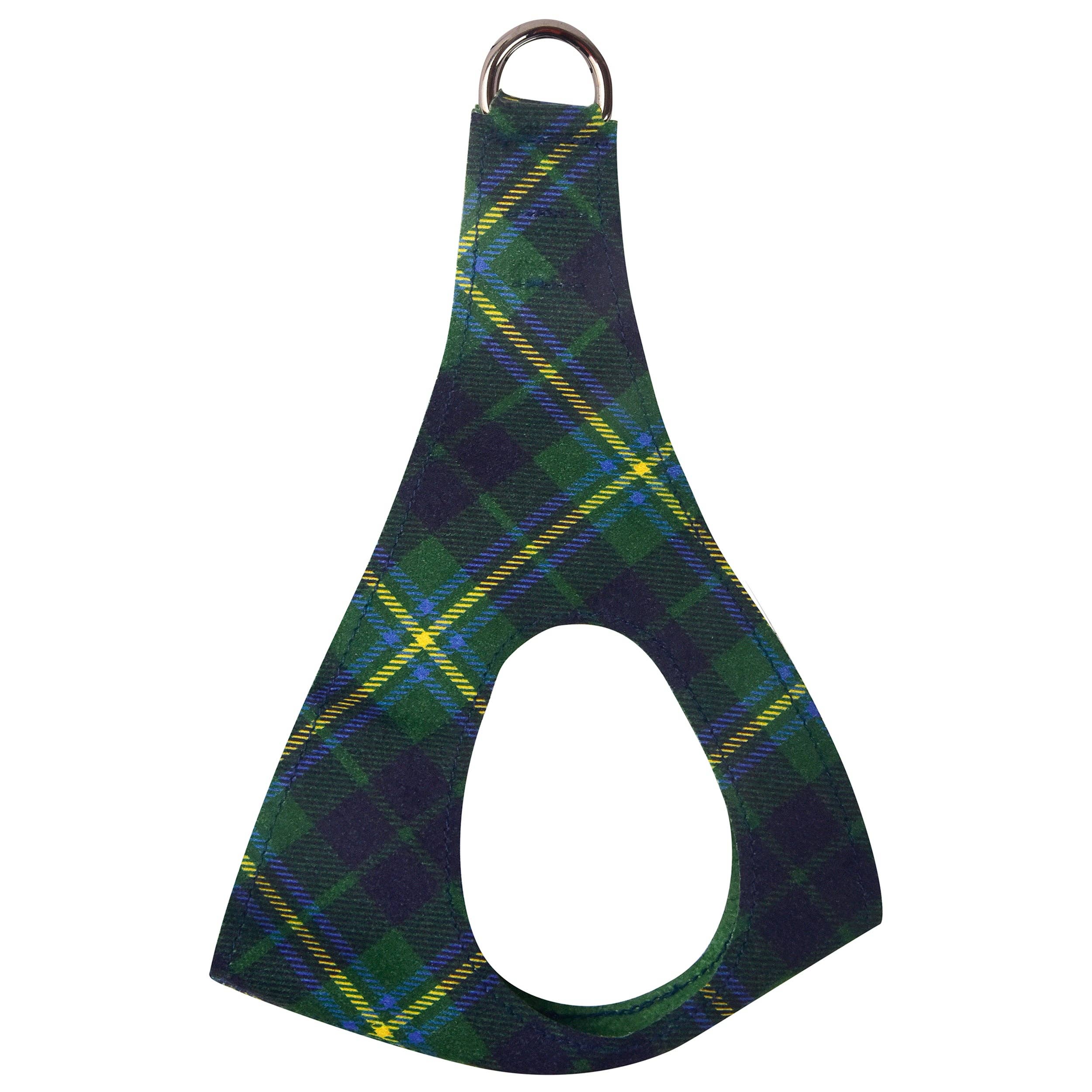 Plain Step In Harness-Forest Plaid