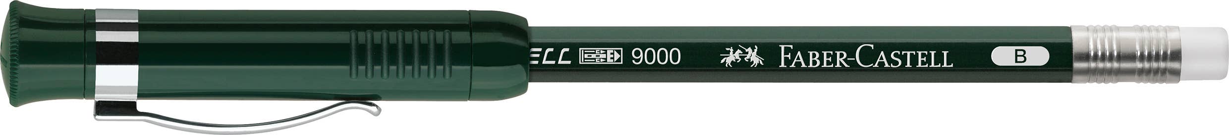 Perfect Pencil, Castell 9000 with Built-in Sharpener Cap