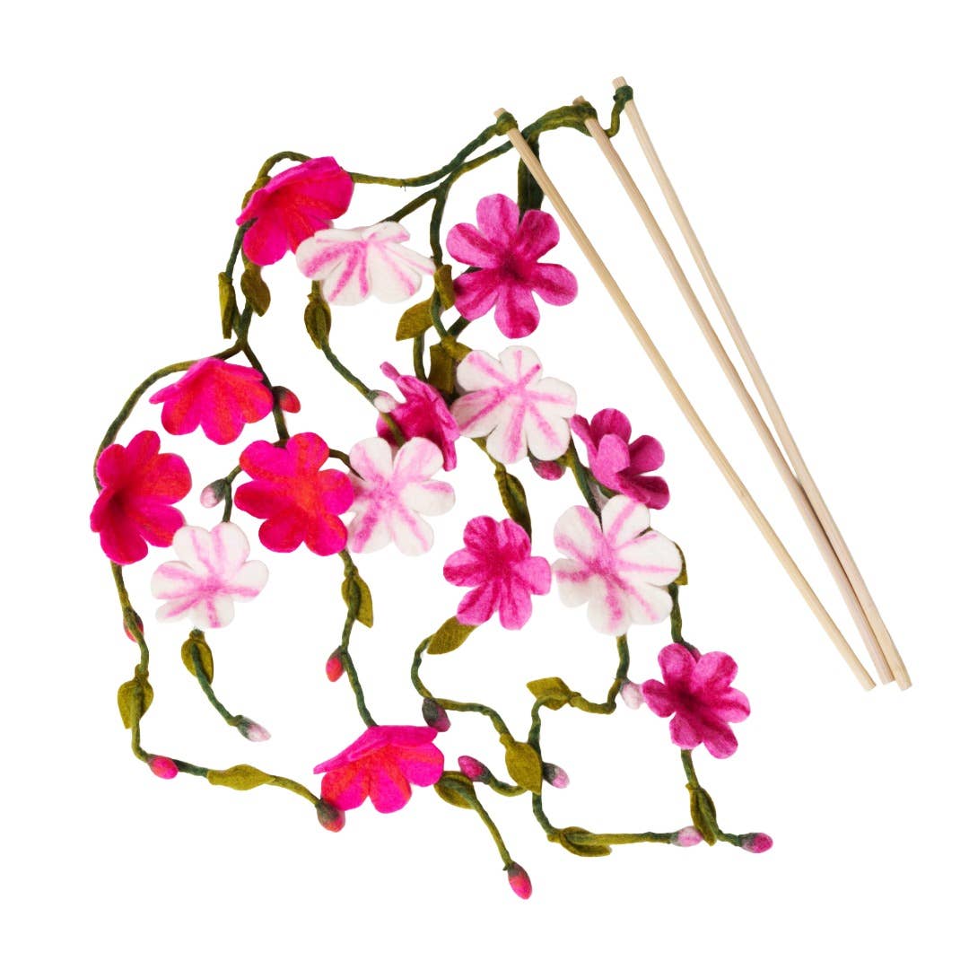 Teaser Cat Toy, Cherry Blossoms