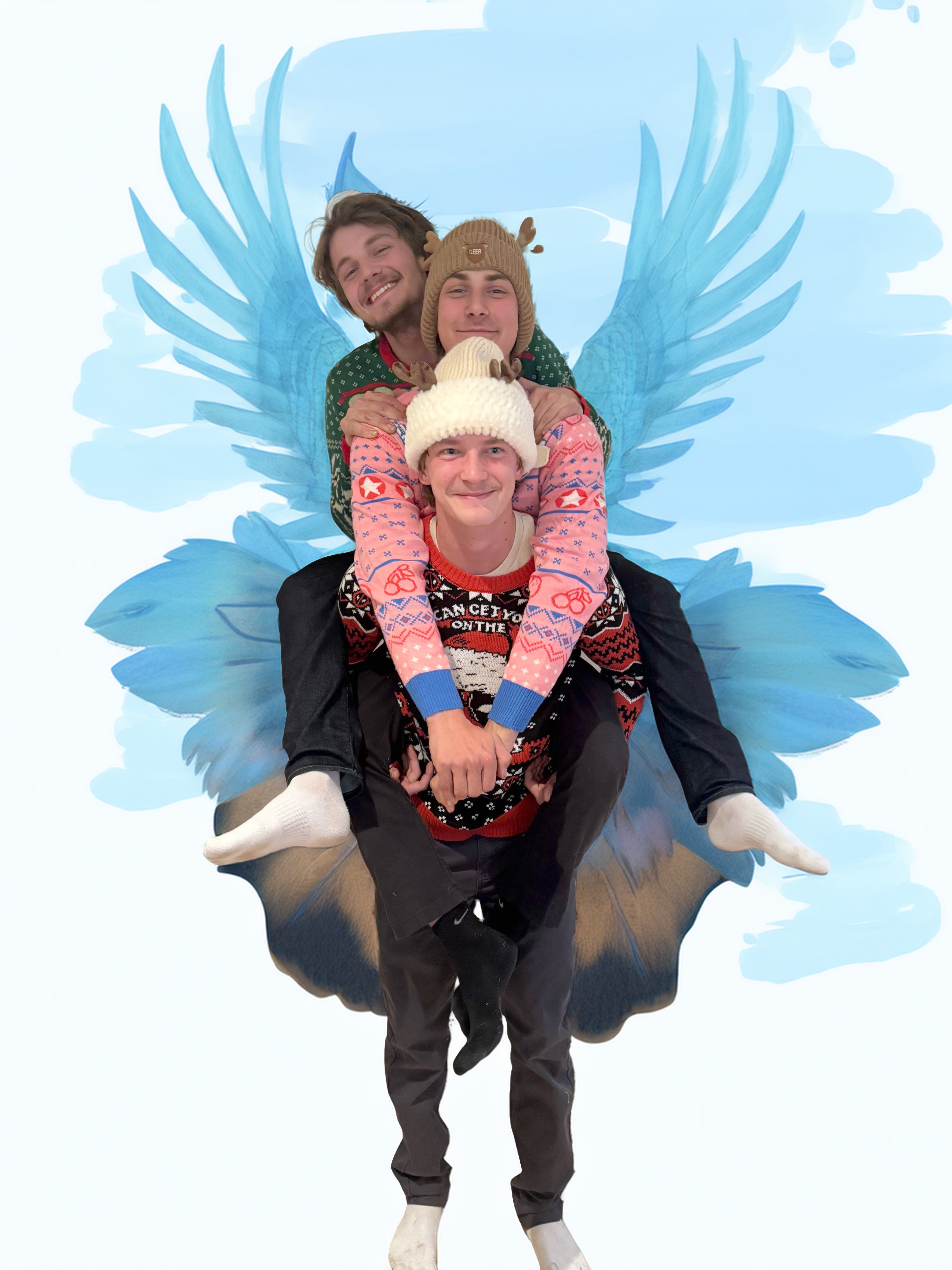 Signature Holiday Family Portrait From Your Photo