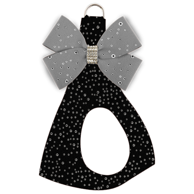 Silver Stardust Nouveau Bow Step In Harness